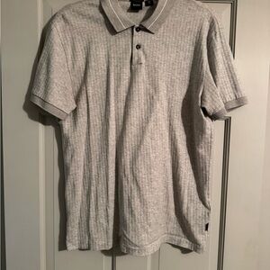 Hugo Boss Gray Polo Shirt
